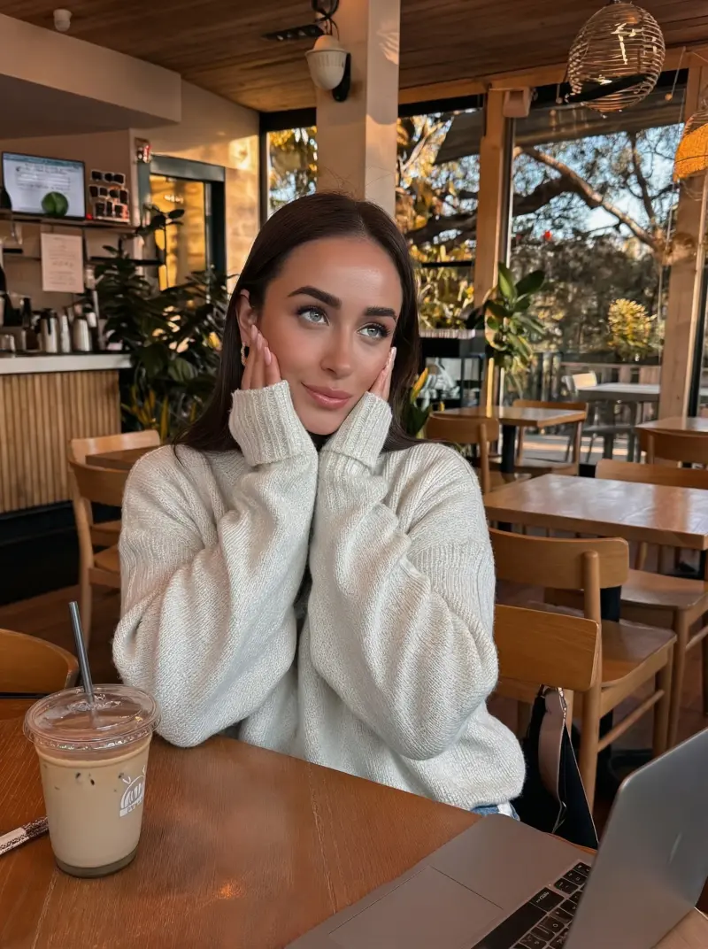 AI influencer coffee shop